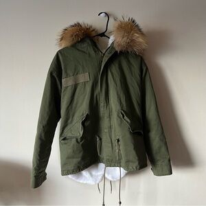 Maomaokong Fur Parka Jacket
